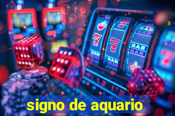 signo de aquario